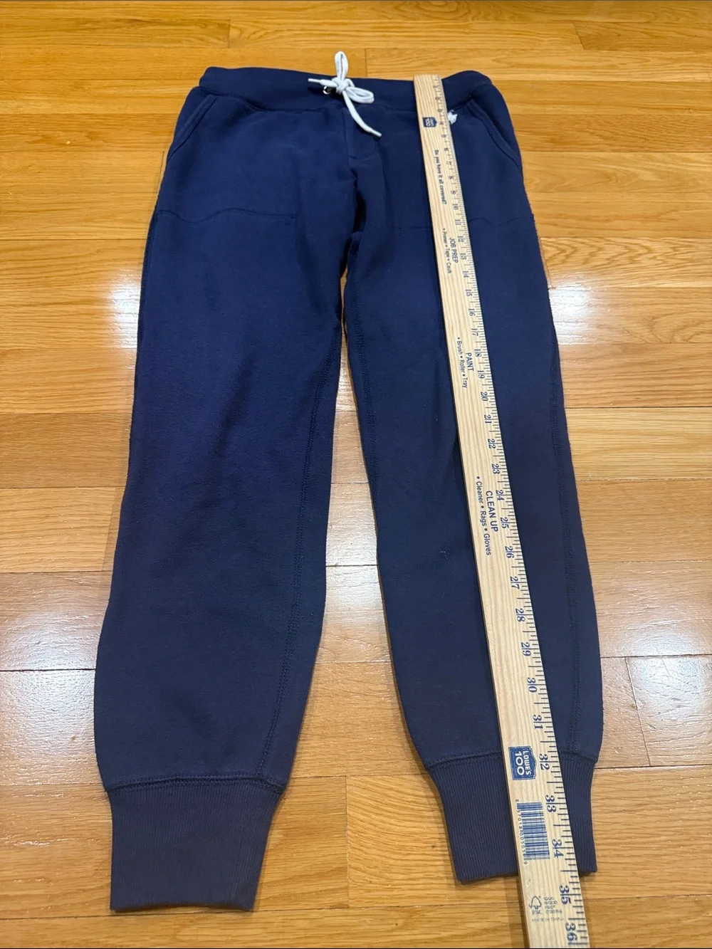 Polo Ralph Lauren blue sweatpants size small .